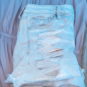 american eagle jean shorts